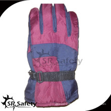 SRSAFETY rote wasserdichte Tuch Sport coloful Winter Handschuhe